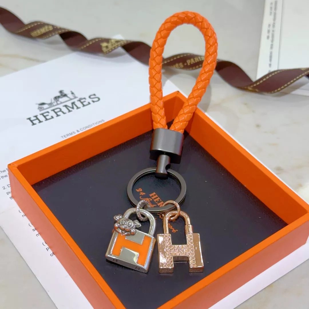 hermes key holder and boucle de sac s_12b16253